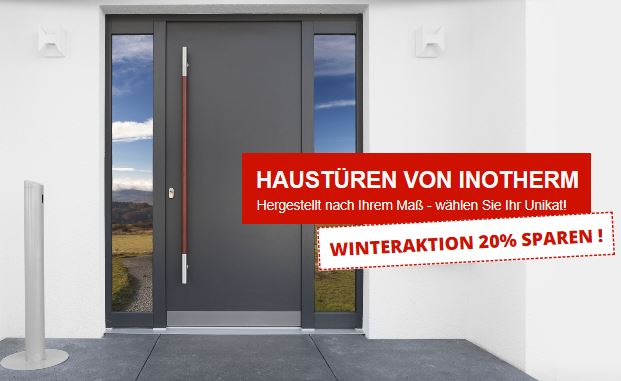 Unsere INOTHERM Winteraktion – 20% auf alle Haustüren